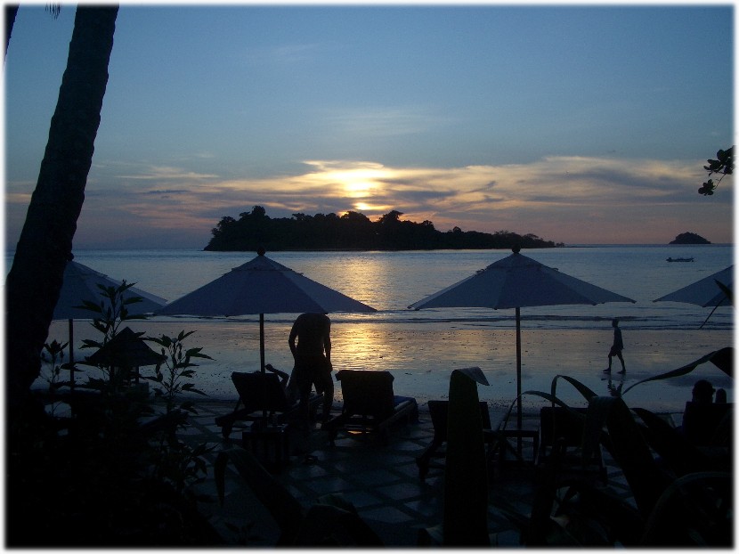 View from Seaview Resort Ko Chang